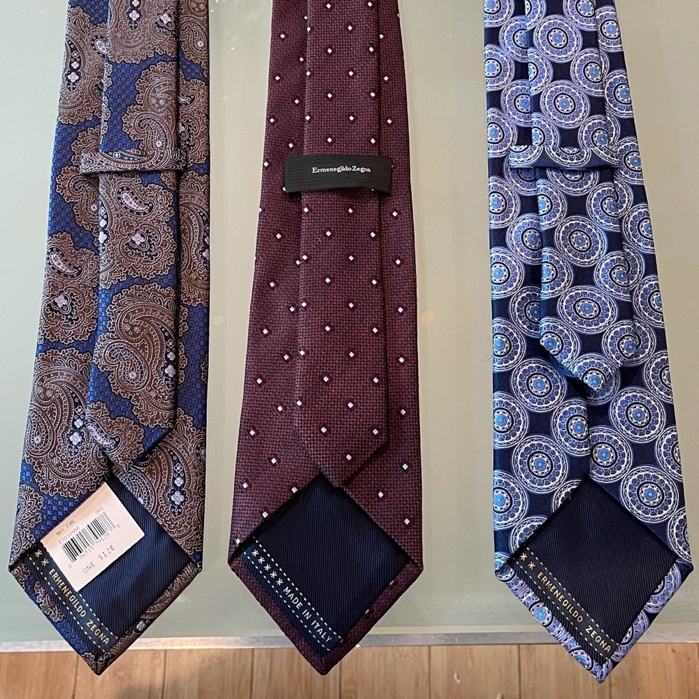 Ermenegildo Zegna Tie Bundle